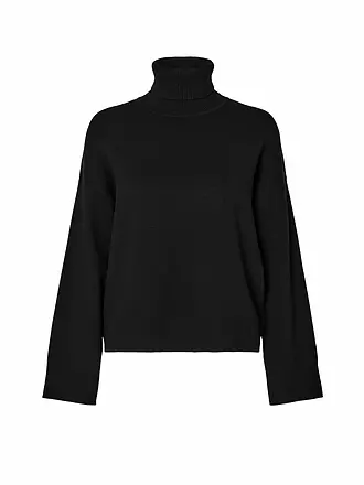 SELECTED FEMME | Pull à col roulé SLFKAMMA | schwarz